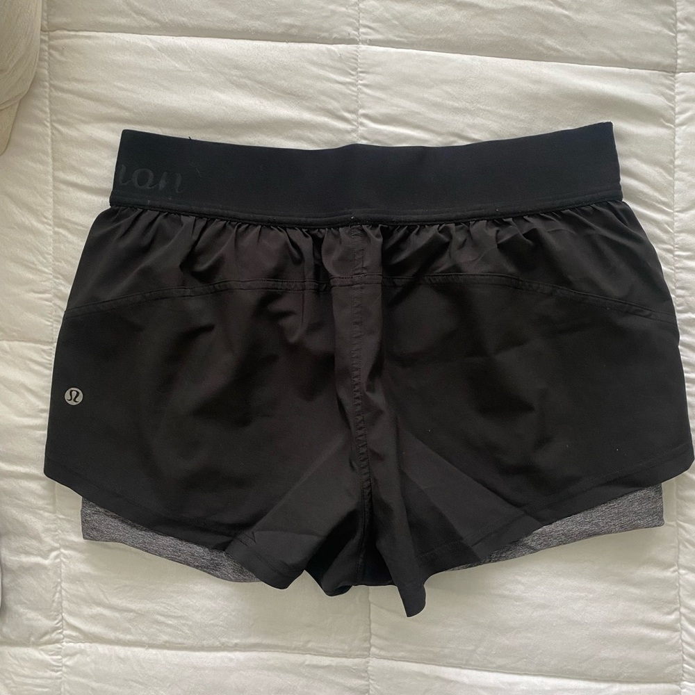 Lululemon shorts with built in spandex